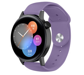 Strap-it Bracelet sport Huawei Watch GT 3 42mm (violet clair) Strap-it Bracelet sport Huawei Watch GT 3 42mm (violet clair)
