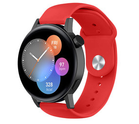 Strap-it Bracelet sport Huawei Watch GT 3 42mm (rouge) Strap-it Bracelet sport Huawei Watch GT 3 42mm (rouge)