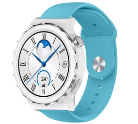 Strap-it Bracelet sport Huawei Watch GT 3 Pro 43mm (bleu clair) Strap-it Bracelet sport Huawei Watch GT 3 Pro 43mm (bleu clair)