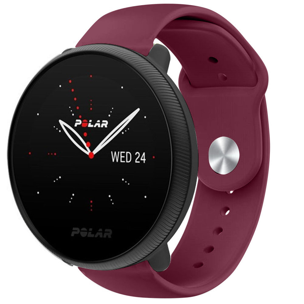 Strap-it Strap-it Bracelet sport Polar Ignite 2 (bordeaux)