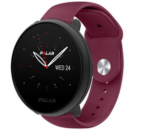 Strap-it Bracelet sport Polar Ignite 2 (bordeaux)