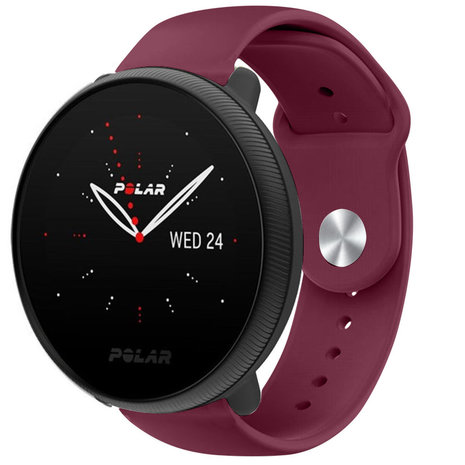 Strap-it Strap-it Bracelet sport Polar Ignite 2 (bordeaux)