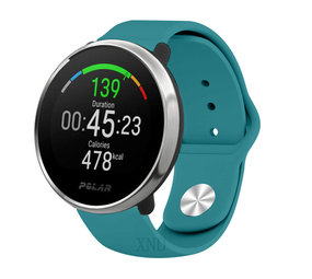 Strap-it Bracelet sport Polar Ignite (vert-bleu)