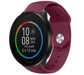 Strap-it Bracelet sport Polar Pacer (bordeaux)