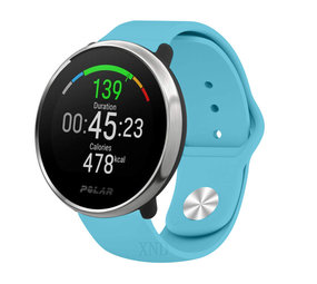 Strap-it Bracelet sport Polar Unite (bleu clair)