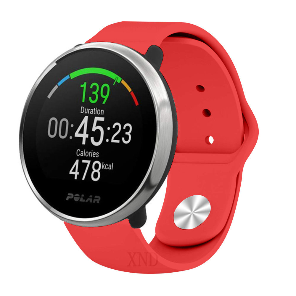 Strap-it Strap-it Bracelet sport Polar Unite (rouge)