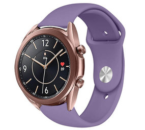 Strap-it Bracelet sport Samsung Galaxy Watch 3 41mm (violet clair)