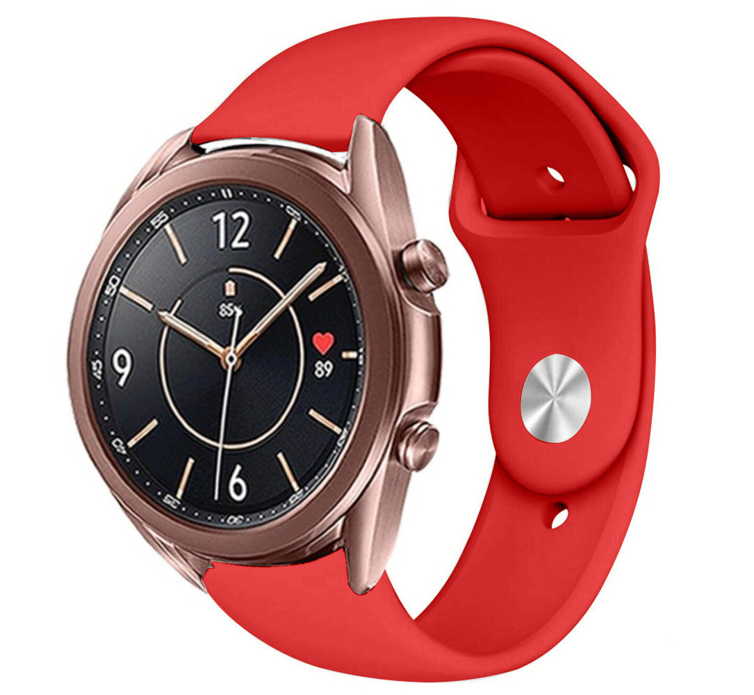 Strap-it Strap-it Bracelet sport Samsung Galaxy Watch 3 41mm (rouge)