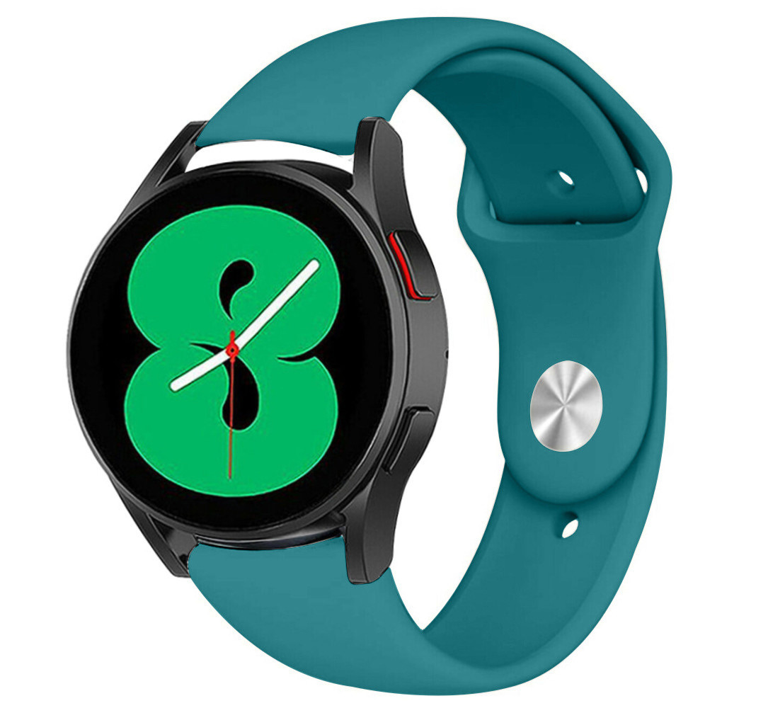 Strap-it Strap-it Bracelet sport Samsung Galaxy Watch 4 40mm (vert-bleu)
