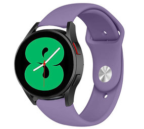 Strap-it Bracelet sport Samsung Galaxy Watch 4 40mm (violet clair)
