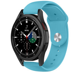 Strap-it Bracelet sport Samsung Galaxy Watch 4 Classic 46mm (bleu clair)