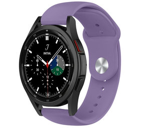 Strap-it Bracelet sport Samsung Galaxy Watch 4 Classic 46mm (violet clair)