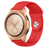 Strap-it Bracelet sport Samsung Galaxy Watch 42mm (rouge)