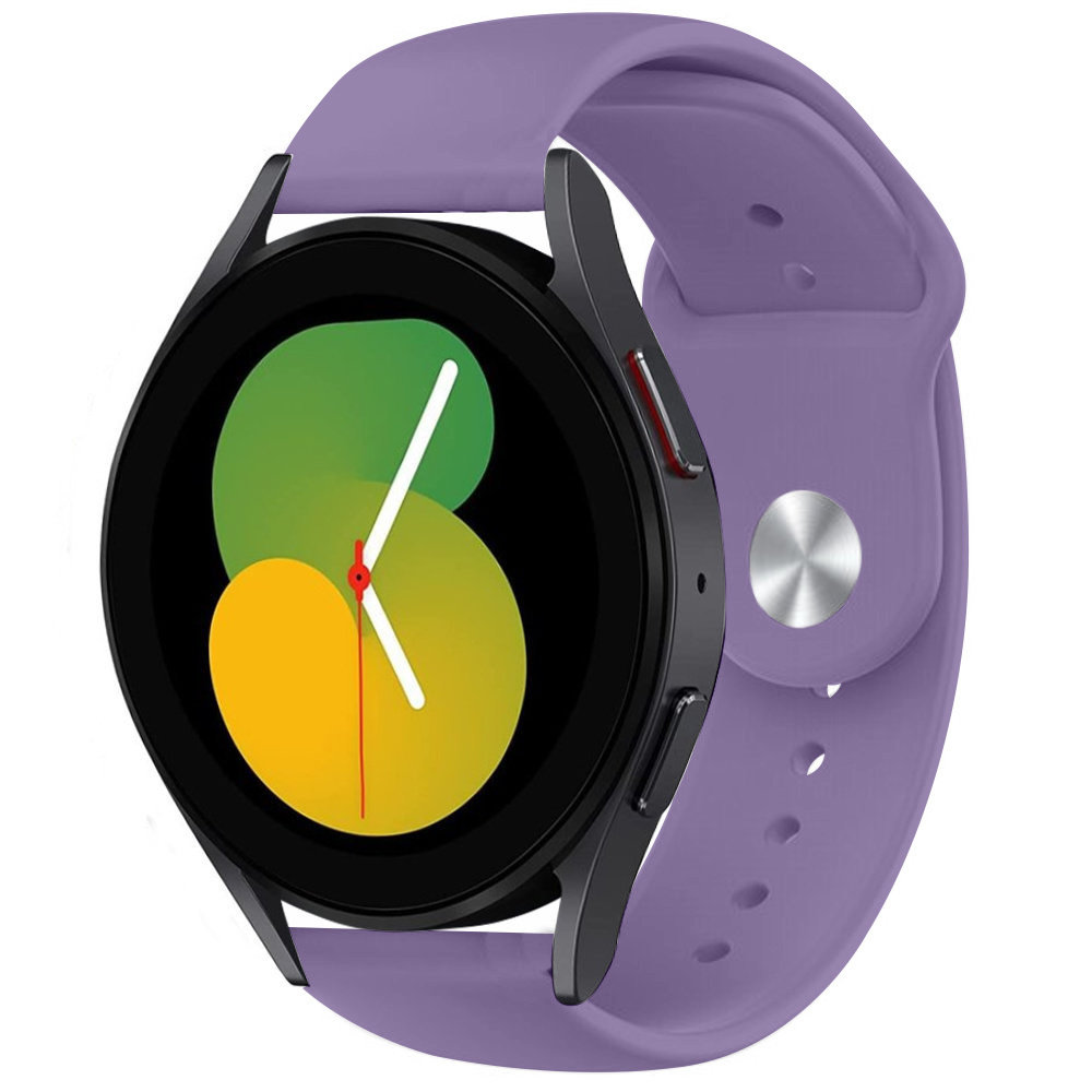 Strap-it Strap-it Bracelet sport Samsung Galaxy Watch 5 40mm (violet clair)