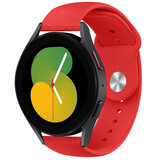 Strap-it Bracelet sport Samsung Galaxy Watch 5 40mm (rouge)