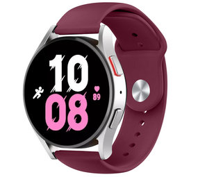 Strap-it Bracelet sport Samsung Galaxy Watch 5 44mm (bordeaux)