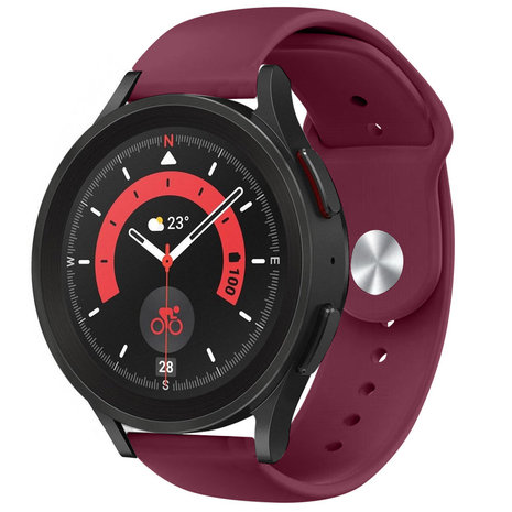 Strap-it Strap-it Bracelet sport Samsung Galaxy Watch 5 Pro (bordeaux)