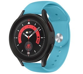 Strap-it Bracelet sport Samsung Galaxy Watch 5 Pro (bleu clair) Strap-it Bracelet sport Samsung Galaxy Watch 5 Pro (bleu clair)