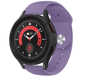 Strap-it Bracelet sport Samsung Galaxy Watch 5 Pro (violet clair) Strap-it Bracelet sport Samsung Galaxy Watch 5 Pro (violet clair)