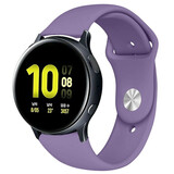 Strap-it Bracelet sport Samsung Galaxy Watch Active (violet clair)