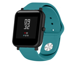 Strap-it Bracelet sport Xiaomi Amazfit Bip (vert-bleu)