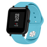 Strap-it Bracelet sport Xiaomi Amazfit Bip (bleu clair)