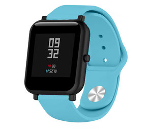Strap-it Bracelet sport Xiaomi Amazfit Bip (bleu clair)