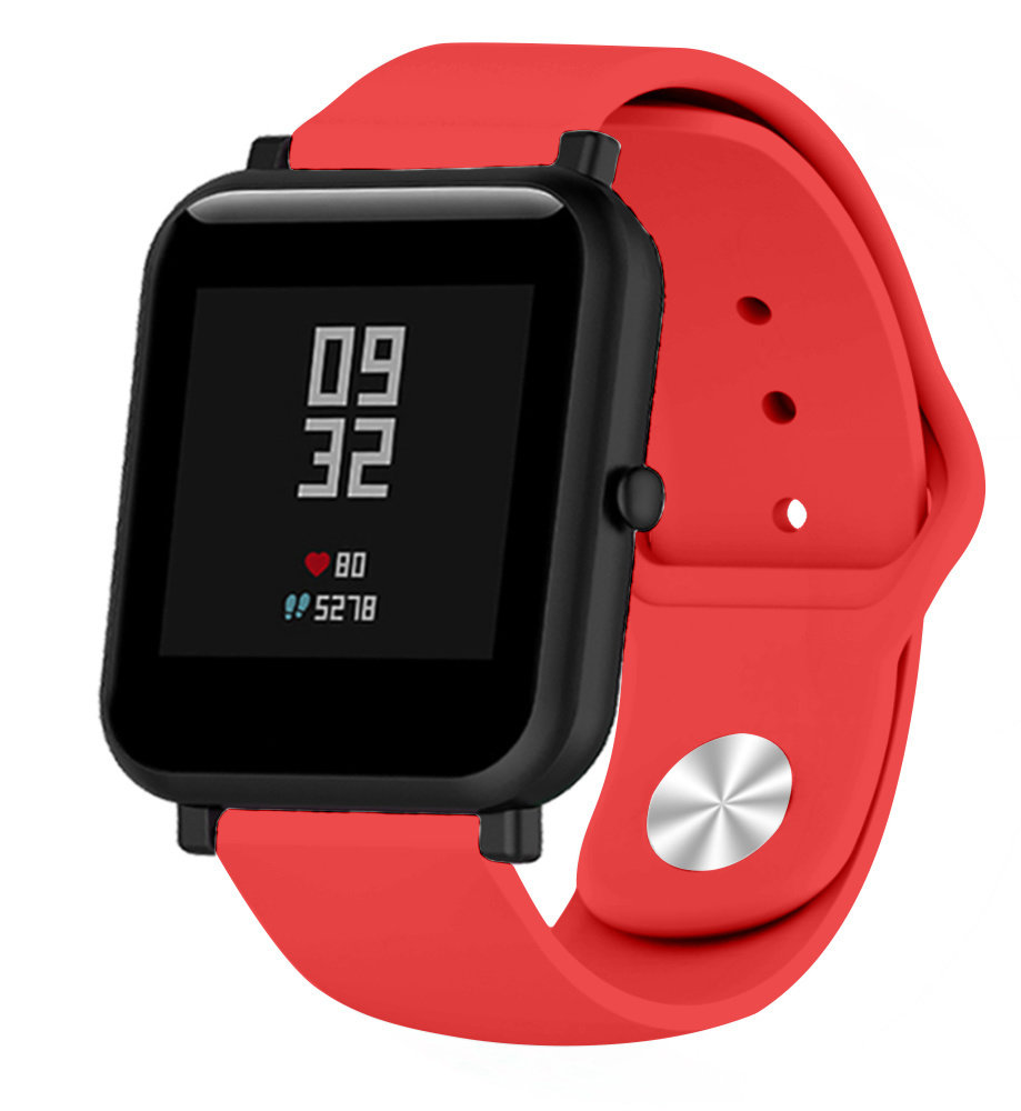 Strap-it Strap-it Bracelet sport Xiaomi Amazfit Bip (rouge)