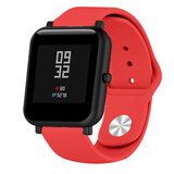 Strap-it Bracelet sport Xiaomi Amazfit Bip (rouge) Strap-it Bracelet sport Xiaomi Amazfit Bip (rouge)