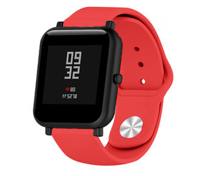 Strap-it Bracelet sport Xiaomi Amazfit Bip (rouge)