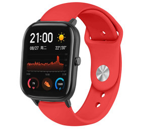 Strap-it Bracelet sport Xiaomi Amazfit GTS (rouge) Strap-it Bracelet sport Xiaomi Amazfit GTS (rouge)