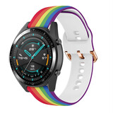 Strap-it Bracelet l'arc-en-ciel Huawei Watch GT 2 42mm