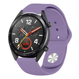 Strap-it Bracelet sport Huawei Watch GT 2 (violet clair) Strap-it Bracelet sport Huawei Watch GT 2 (violet clair)