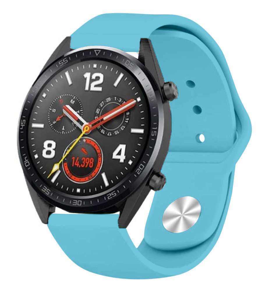 Strap-it Strap-it Bracelet sport Huawei Watch GT 2 (bleu clair) Strap-it Strap-it Bracelet sport Huawei Watch GT 2 (bleu clair)