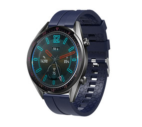 Strap-it Bracelet silicone extrème Huawei Watch GT 2 (bleu foncé)