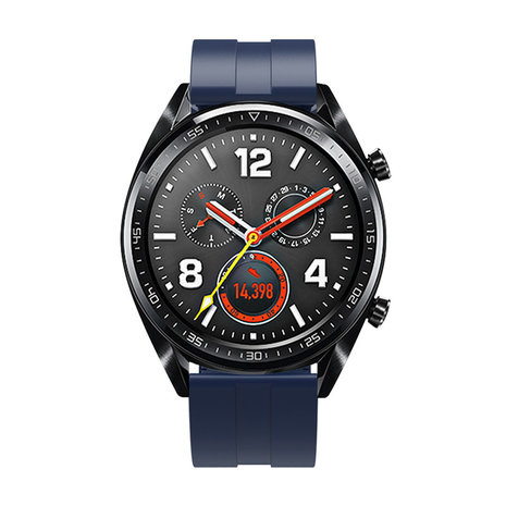 Strap-it Strap-it Bracelet silicone extrème Huawei Watch GT 2 (bleu foncé)