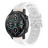 Strap-it Strap-it Bracelet silicone à motifs Honor Magic Watch 2 42mm (blanc) Strap-it Strap-it Bracelet silicone à motifs Honor Magic Watch 2 42mm (blanc)