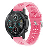 Strap-it Strap-it Bracelet silicone à motifs Honor Magic Watch 2 42mm (rose vif) Strap-it Strap-it Bracelet silicone à motifs Honor Magic Watch 2 42mm (rose vif)