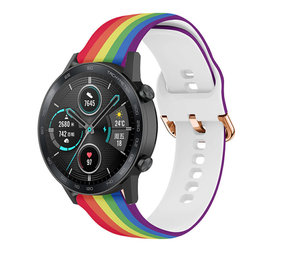 Strap-it Bracelet l'arc-en-ciel Honor Magic Watch 2 42mm