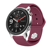 Strap-it Bracelet sport Xiaomi Amazfit GTR (bordeaux)