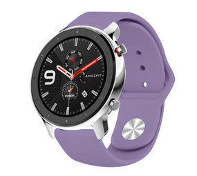 Strap-it Bracelet sport Xiaomi Amazfit GTR (violet clair)