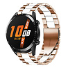 Strap-it Strap-it Bracelet acier Huawei Watch GT 2 (or rose/blanc) Strap-it Strap-it Bracelet acier Huawei Watch GT 2 (or rose/blanc)
