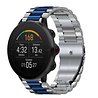 Strap-it Strap-it Bracelet acier Polar Vantage M (argent/bleu) Strap-it Strap-it Bracelet acier Polar Vantage M (argent/bleu)