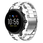 Strap-it Strap-it Bracelet acier Fossil Gen 5 (argent/blanc)