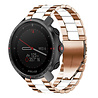 Strap-it Strap-it Bracelet acier Polar Grit X Pro (or rose/blanc) Strap-it Strap-it Bracelet acier Polar Grit X Pro (or rose/blanc)