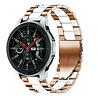Strap-it Strap-it Bracelet acier Samsung Galaxy Watch 46mm (or rose/blanc) Strap-it Strap-it Bracelet acier Samsung Galaxy Watch 46mm (or rose/blanc)