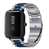 Strap-it Strap-it Bracelet acier Xiaomi Amazfit Bip (argent/bleu)