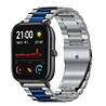 Strap-it Strap-it Bracelet acier Xiaomi Amazfit GTS (argent/bleu) Strap-it Strap-it Bracelet acier Xiaomi Amazfit GTS (argent/bleu)