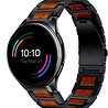 Strap-it Strap-it Bracelet bois/acier OnePlus Watch (noir) Strap-it Strap-it Bracelet bois/acier OnePlus Watch (noir)