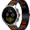Strap-it Strap-it Bracelet bois/acier Polar Grit X (noir) Strap-it Strap-it Bracelet bois/acier Polar Grit X (noir)